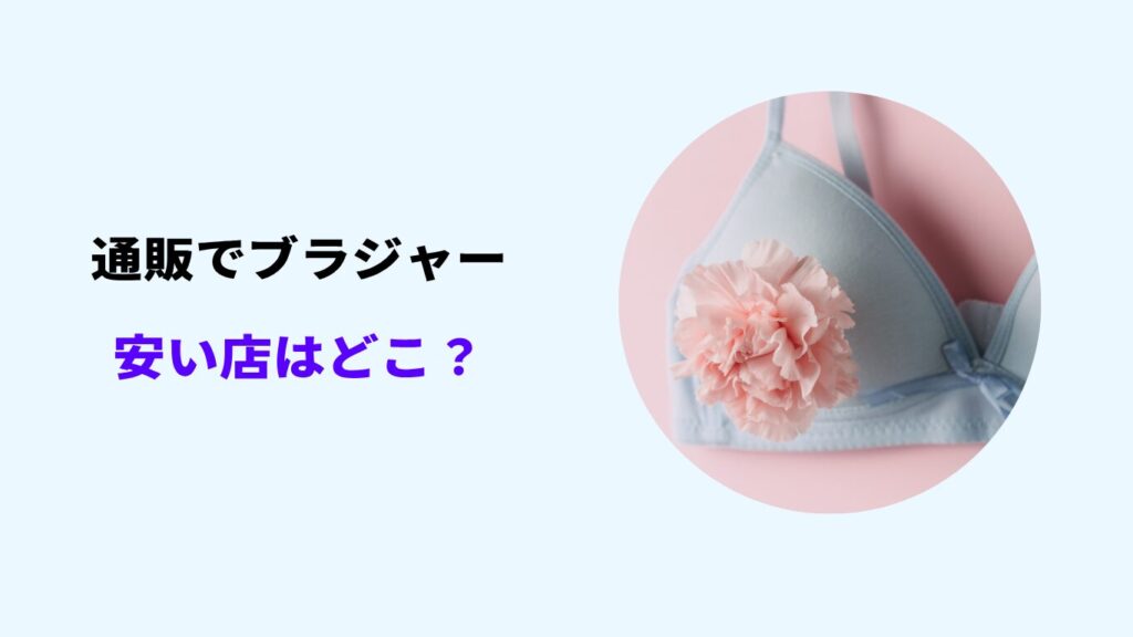 ブラジャー 通販 安い おすすめ